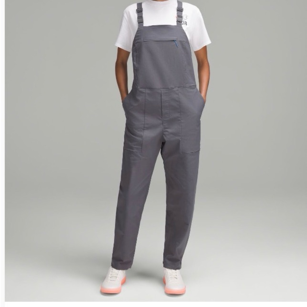 Lululemon Grey Woven Overalls